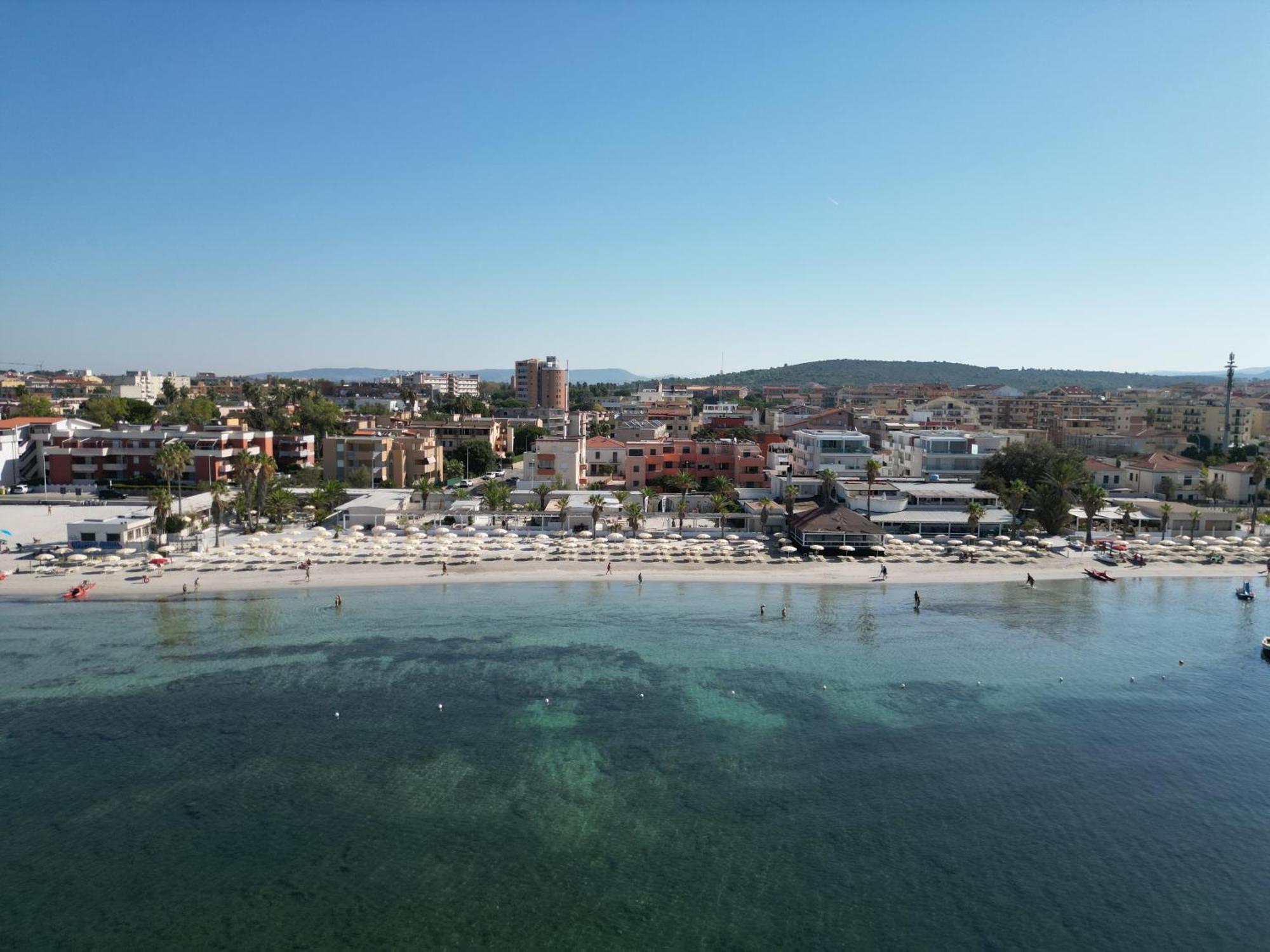 Lido Di Alghero Rooms On The Beach Kültér fotó